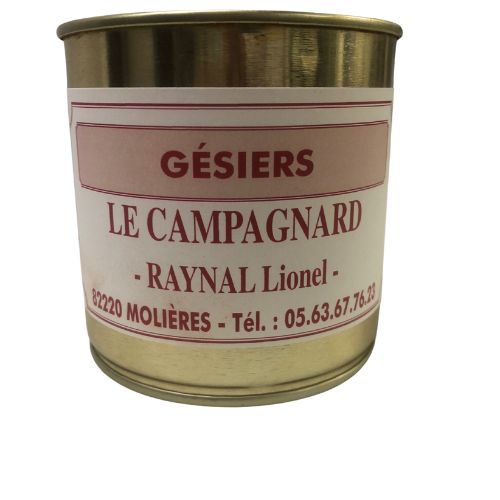 GÉSIERS DE CANARD CONFITS